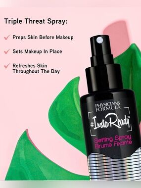 Physicians Formula InstaReady Setting Spray – Black